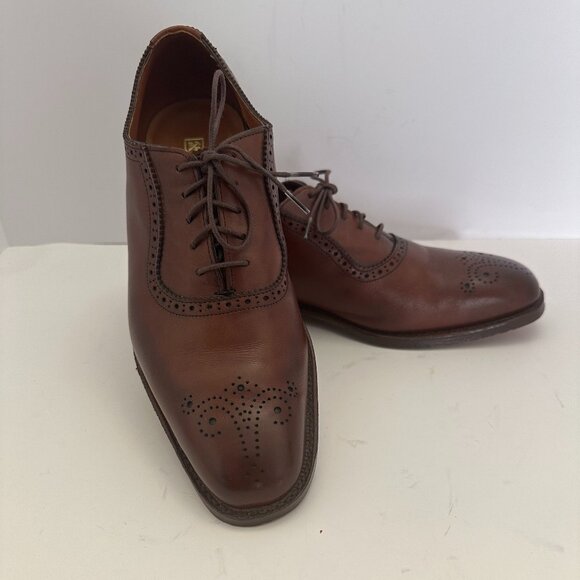 Allen Edmonds Cornwallis Leather Oxford shoes Men\'s 9.5D Brown 1068 main image 6